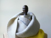 В'язаний шарф з гос#039;язаний шарф з гострими краями - 1