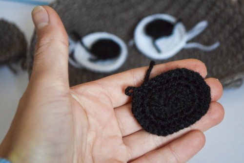 В'яжемо шапку-звірятко «Умку» гачком - 22