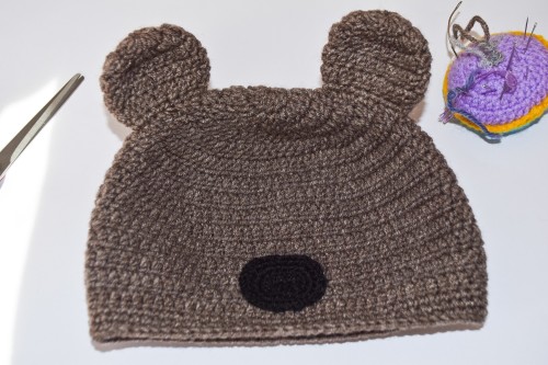 В'яжемо шапку-звірятко «Умку» гачком - 28
