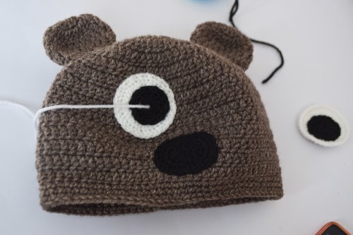 В'яжемо шапку-звірятко «Умку» гачком - 31