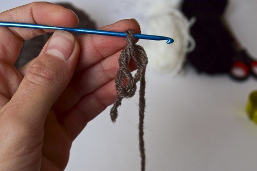 В'яжемо шапку-звірятко «Умку» гачком - 3