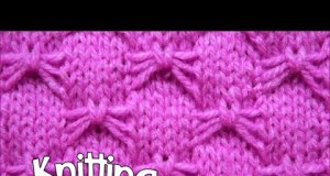 Візерунок “Метелики” спицями