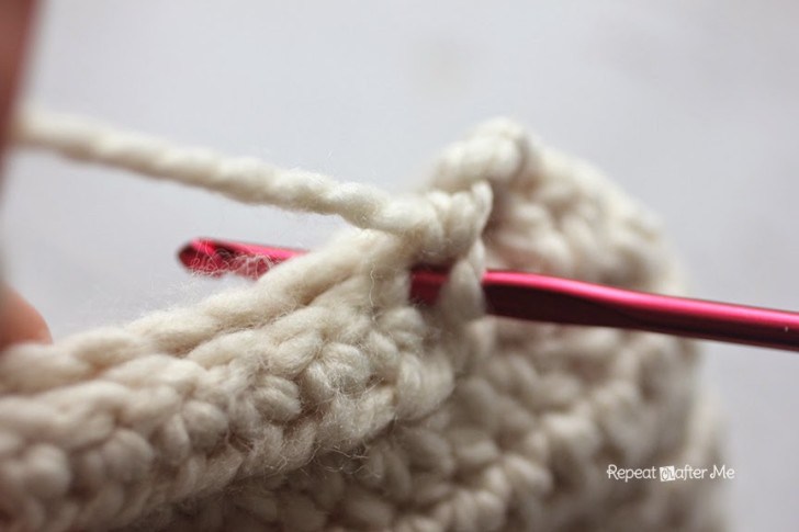 Дитячий шарф-капюшон гачком - 3