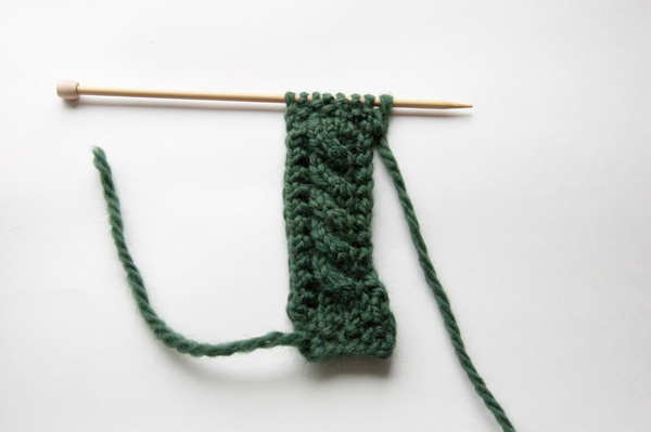 Як зв'язати браслет спицями - 5