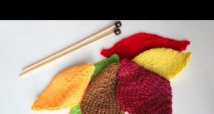 В’яжемо листочки спицями