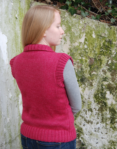 Жилетка (безрукавка) спицями - 9