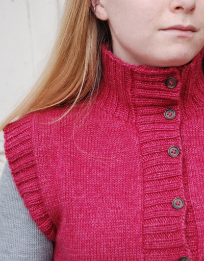 Жилетка (безрукавка) спицями - 10