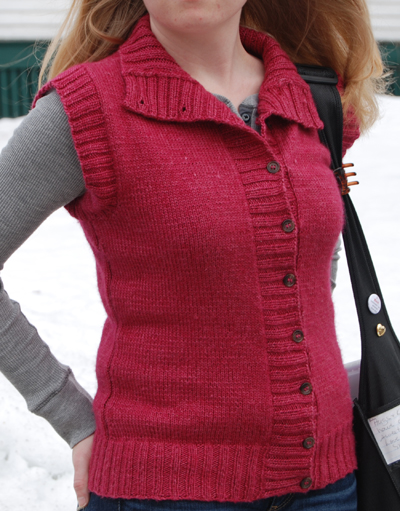Жилетка (безрукавка) спицями - 8