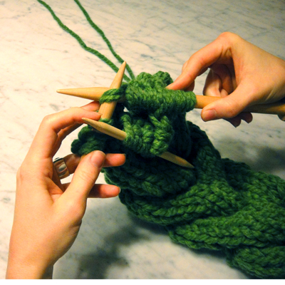 В'яжемо різдвяний віночок - 7