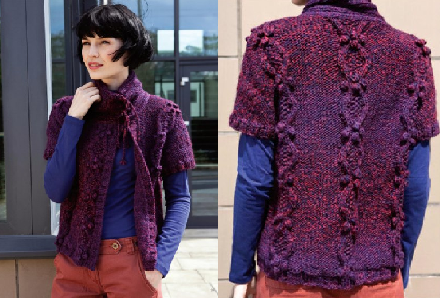 Жилетка (безрукавка) спицями - 3