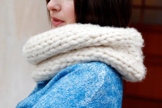 Шарф лицьовою гладдю - 2