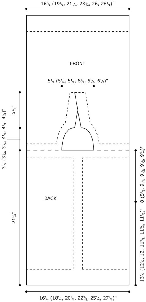 В'язана безрукавка з косою спицями - 1
