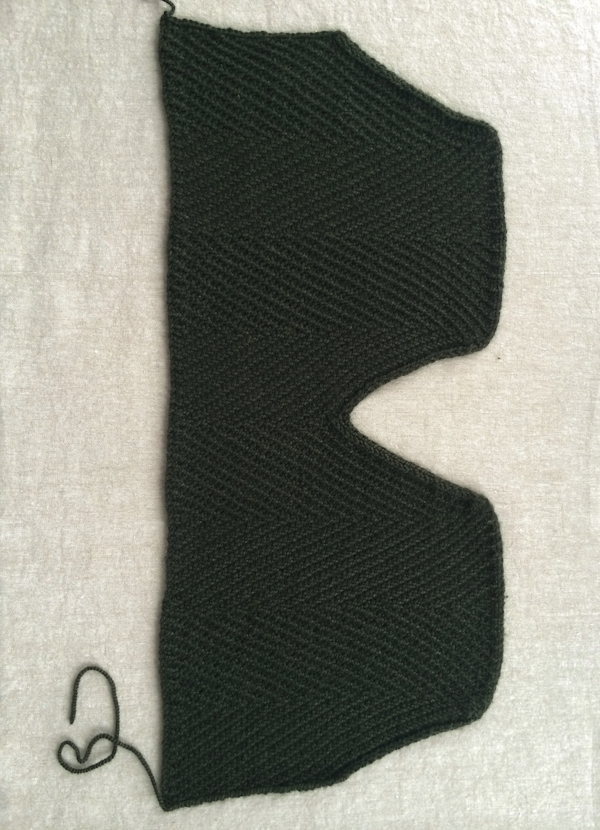 В'язана шапочка із зігзагами спицями - 2