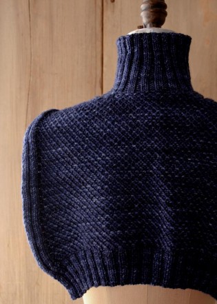 В'язаний шарф-светер спицями - 8