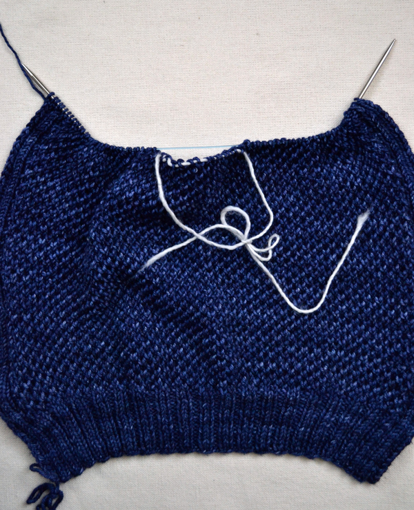 В'язаний шарф-светер спицями - 3