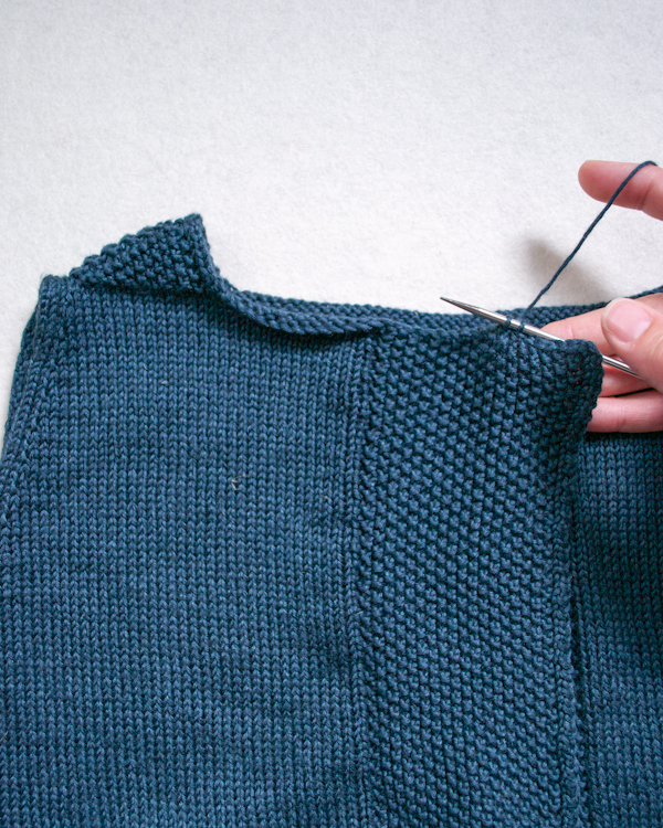 Жилетка-туніка спицями - 7