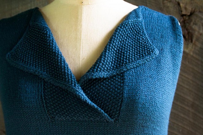 Жилетка-туніка спицями - 10