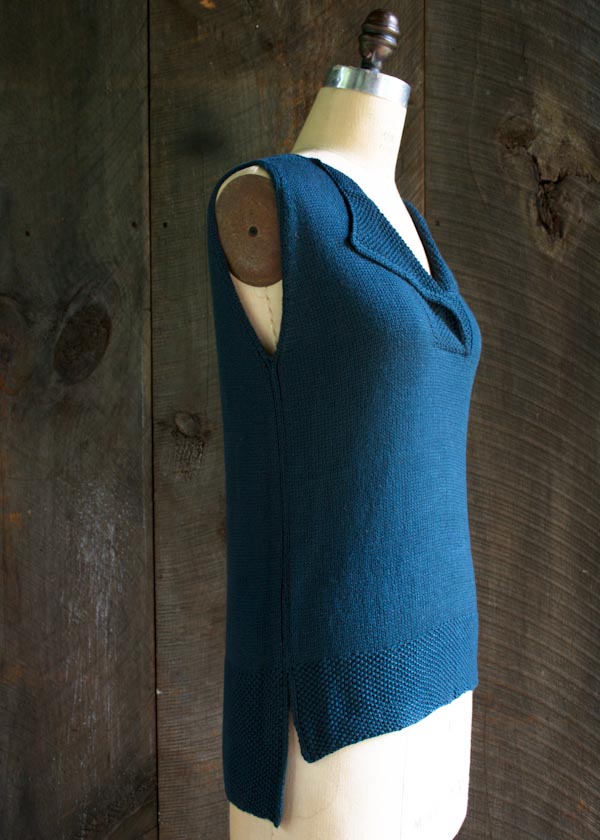 Жилетка-туніка спицями - 1