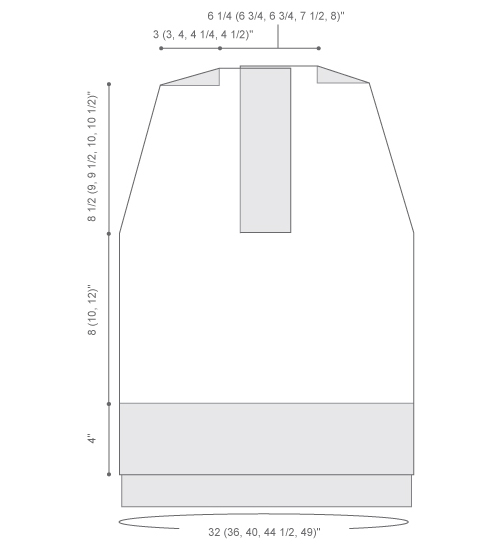 Жилетка-туніка спицями - 3