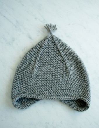 В'язана шапочка вушанка - 6