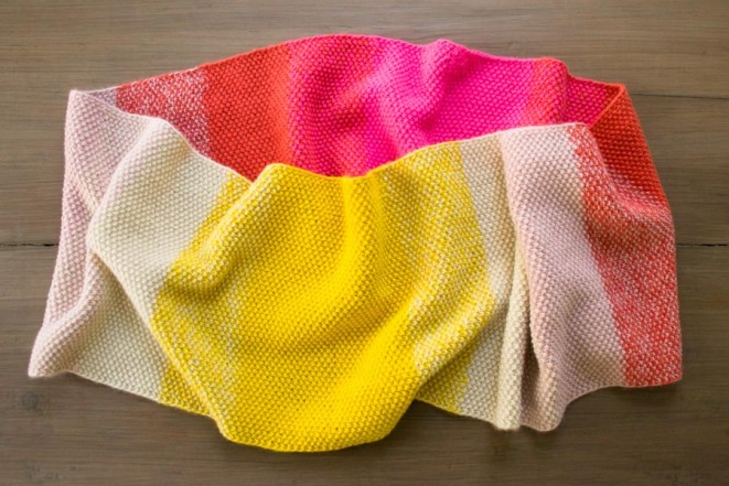 В'язаний красивий снуд спицями - 3