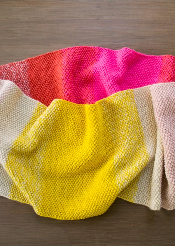 В'язаний красивий снуд спицями - 6