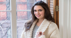 Жакет з товстої пряжі спицями В'язаний об'ємний жакет - 1