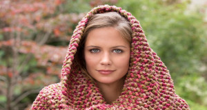 Меланжевий снуд спицями В'язаний снуд з меланжової пряжі - 1