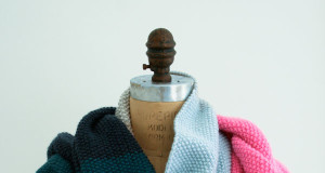 В'язаний снуд перловим візерунком - 1