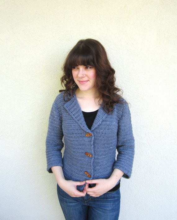 Жакет гачком - 4