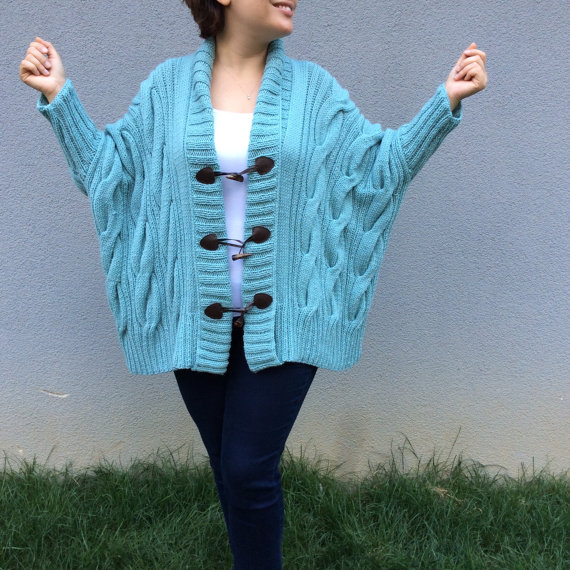 В'язаний жіночий жакет - 1