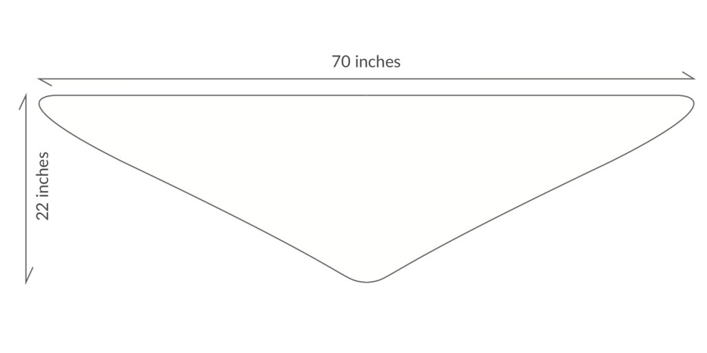 В'язаний бактус лицьовою гладдю - 2
