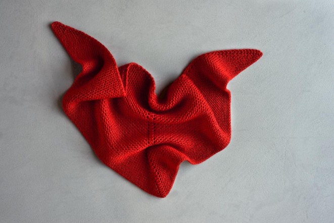 В'язаний бактус хустковою в'язкою - 5