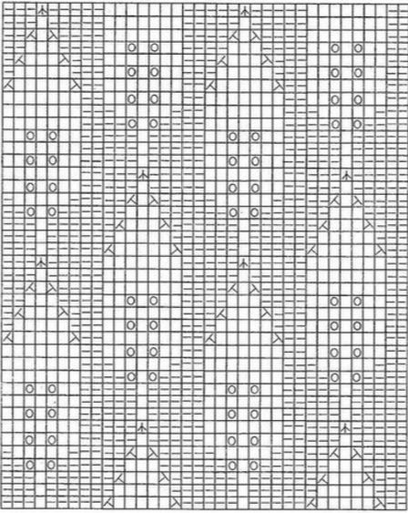 В'язаний шарф з ажурним візерунком - 8.jpg
