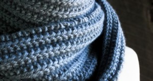 В'язан/page/3/ий шарф з двухстороннім візерунком - 1