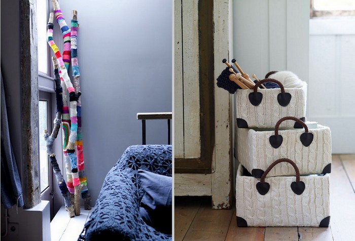 В'язані дрібниці у домашньому декорі - 12