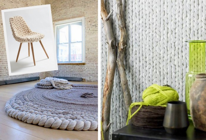 В'язані дрібниці у домашньому декорі - 4