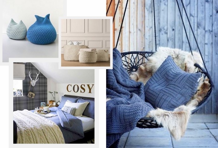 В'язані дрібниці у домашньому декорі - 6