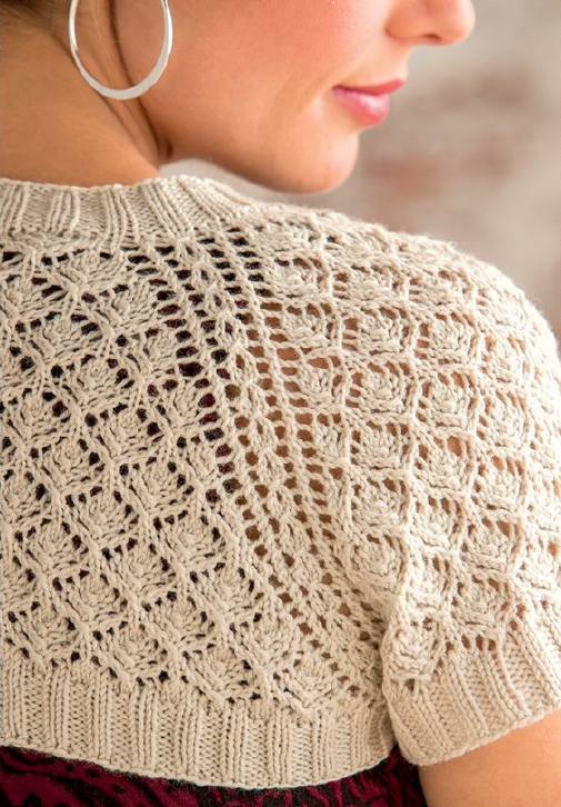 Болеро з ажурним візерунком - 3