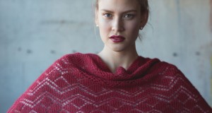 В'язаний ле/page/2/енький шарф-хомут для літа - 1