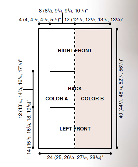 Асиметрична безрукавка спицями - 4