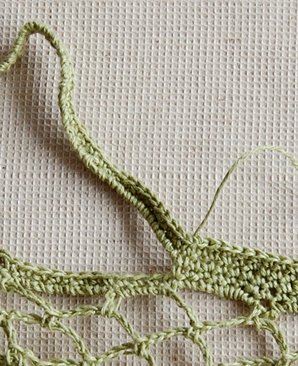 Літня сумка для закупів гачком - 12