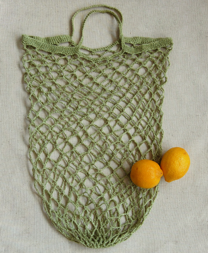 Літня сумка для закупів гачком - 13
